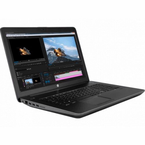 HP ZBook 17 - Core i7-7th Gen, Quad Core, Mobile Workstation Overclocked Extreme Performance, 17.3" FHD Quadro, 8GB Ram, 256GB SSD, FHD LED B&O Play Backlit KB AND 15 DAYS CHECK WARRANTY