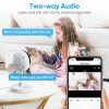 owltron Wifi Camera 2 Pack, Home Security Camera for Baby & Elder, Pet Camera with Motion Detection, Night Vision, 2-Way Audio, 1080P Indoor Camera Wireless, Baby Monitor Works with APP & Alexa - Image 7