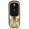 Yale Keyless Connected Ready Smart Door Lock, Smart Living YD-01-CON-NOMOD-PB ,Touch Keypad, Pin Code Access Lock, Thumbturn Operation, Nightlatch, Polished Brass [Energy Class A++]