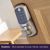 Yale Keyless Connected Ready Smart Door Lock, Smart Living YD-01-CON-NOMOD-PB ,Touch Keypad, Pin Code Access Lock, Thumbturn Operation, Nightlatch, Polished Brass [Energy Class A++] - Image 5