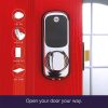 Yale Keyless Connected Ready Smart Door Lock, Smart Living YD-01-CON-NOMOD-PB ,Touch Keypad, Pin Code Access Lock, Thumbturn Operation, Nightlatch, Polished Brass [Energy Class A++] - Image 4